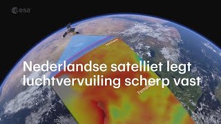 Nederlandse satelliet legt luchtvervuiling schrikbarend scherp vast  RTL NIEUWS [upl. by Annav]