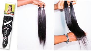 JINSI YA KUTENGENEZA straight WEAVING KUTUMIA NYWELE YA KUSUKIA RASTA how to make wig bundles [upl. by Aerbma]