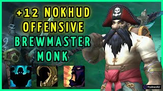 Brew Monk  12 Nokhud Fortifed  Dragonflight Season 4 Mythic Plus [upl. by Niatirb850]