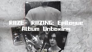 UNBOXING  GIVEAWAY RIIZE RIIZINGEpilogue ALBUM UNBOXING [upl. by Furnary]