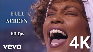 Whitney Houston  Star Spangled Banner National Anthem  Super Bowl 1991  4K REMASTERED [upl. by Fulviah795]