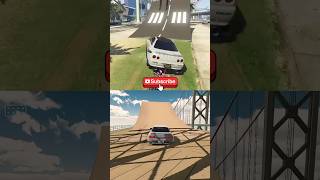 GTA5 🆚 CPM1 RAMP JUMPS  Nissan R32 🤯🚀cpm carparkingmultiplayer shorts [upl. by Ennyletak]