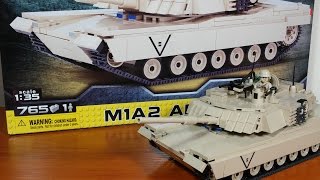 COBI M1A2 Abrams  Recenzja zestawu nr 2608 [upl. by Tiebout564]