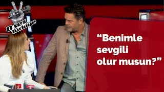 Beyaz’dan Hadise’ye herkesi şoke eden soru “Benimle sevgili olur musun”  O Ses Türkiye 2018 [upl. by Kalvin]