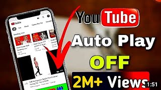 Youtube autoplay off  Youtube autoplay stop 2024 [upl. by Leind]