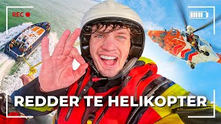 ACTIE MET HELIKOPTER OP DE NOORDZEE  GOVERT bij de KNRM 3 [upl. by Enitnemelc]