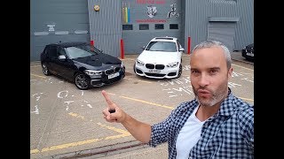 BMW M140i  Collecting a demo from TRL at Berry Chiswick  Joe Achilles [upl. by Namdor166]