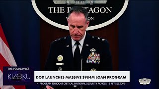 Pentagon Launches 984 Million Loan Program with Private Lenders [upl. by Akemal841]