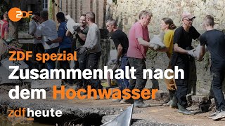 Hochwasser in Deutschland das Aufräumen nach der Flut beginnt I ZDF spezial [upl. by Georgina]