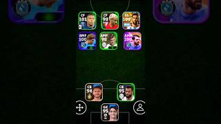 200 IQ Squad  433 Formation  efootball 2024 mobile smartsquad [upl. by Aymahs997]