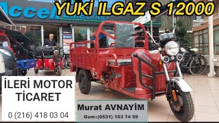 YUKİ ILGAZ S 12000 ELEKTRİKLİ TRİPORTÖR [upl. by Banwell]