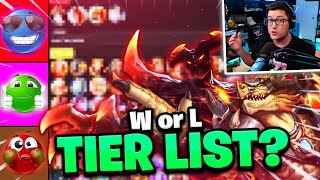 117 TIER LIST Smite  THESE ARE SOME HOT TAKES [upl. by Notwal]