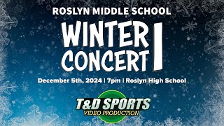 Roslyn Middle School Winter Concert 1 High School Auditorium [upl. by Ibrad]