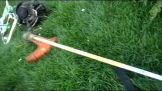 August Lawn Equipment Update  Opinion on a Used Stihl FS110 [upl. by Aneala]