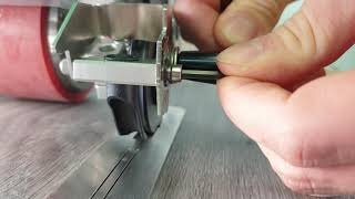 Leister Tutorial  Nozzle aligment of the UNIFLOOR 500 [upl. by Ahseiat631]