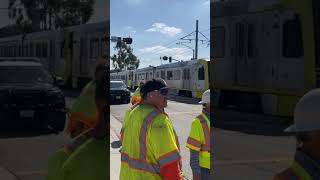 Downey Transparent eye is live Train derailment [upl. by Campy987]