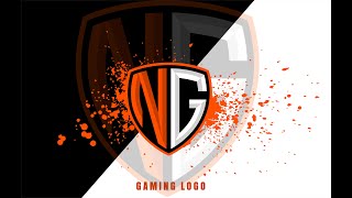 Gaming logo tutorial  NGShield Creative gaming logo for twitch and youtube streamers [upl. by Margaret376]