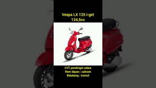 Skutik Vespa Kelas Entry Level Tahun 2024 [upl. by Goodman]