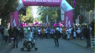 Breast Cancer Awareness  RACE FOR THE CURE  Lauf gegen Brustkrebs [upl. by Taft850]