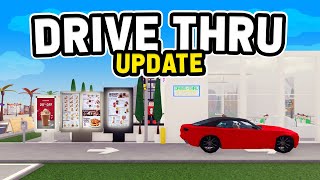 NEW DRIVE THRU UPDATE in Roblox Restaurant Tycoon 2 [upl. by Carolann]