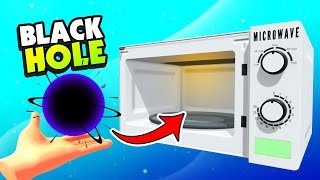 I Put a BLACK HOLE In A Microwave and Other Weird Places  Hotel RnR Update [upl. by Assil49]