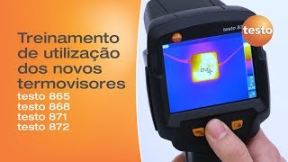 Como utilizar os novos termovisores testo [upl. by Yenmor]