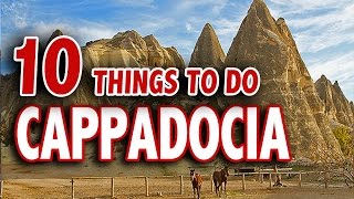 10 BEST THINGS TO DO IN CAPPADOCIA ♥ Top Attractions in Cappadocia Turkey [upl. by Kelci]