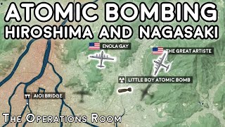 The Atomic Bombings of Hiroshima and Nagasaki  Animated [upl. by Burdett]