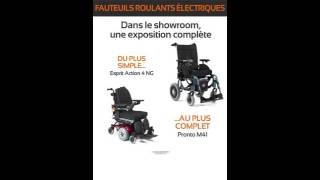 Fauteuil roulant électrique [upl. by Leonsis]