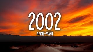 AnneMarie  2002 Lyrics [upl. by Everara]