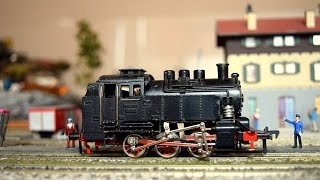 Fleischmann 1320 BR 80 1952  BIRTH of HO scale DC 12 V [upl. by Borden]