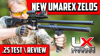 Umarex Zelos 25 PCP Air Rifle 2024 Detailed Review amp Shooting Test [upl. by Fortunia]