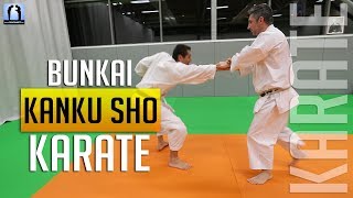 Bunkai Kanku Sho  KARATE [upl. by Regina]