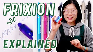 Erasable FriXion Pens Highlighters and Stamps Explained [upl. by Bryon]