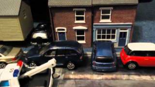 Stop motion car parking [upl. by Aicekat]