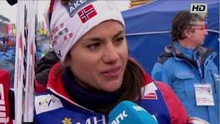 Womans 15 Km Skiathlon Val di Fiemme 2013  Exclusive Heidi Weng [upl. by Llennol225]