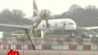 Raw Video Heathrow Emergency Landing [upl. by Silverstein]