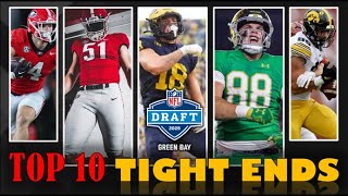 Top 10 Tight Ends in the 2025 NFL Draft I Preseason Scouting Reports I Party on Broad [upl. by Dickinson173]