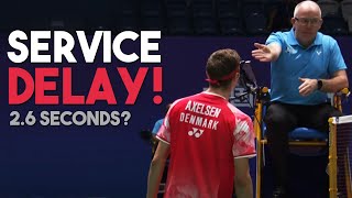 Viktor Axelsens CONTROVERSIAL Serve [upl. by Ly897]