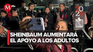 Claudia Sheinbaum asegura que en la 4T los adultos mayores son héroes y heroínas [upl. by Dehlia686]