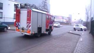 Brandweer Zutphen vertrekt van een middelbrand naar een automatische alarm [upl. by Floeter]