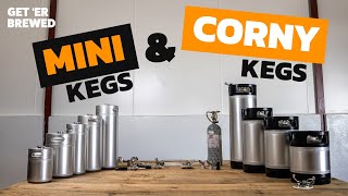 Guide to Kegging Homebrew SS Mini Kegs amp Corny Kegs Explained [upl. by Naginarb677]