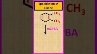 Epoxidation of highly substituted alkene shorts [upl. by Laekcim]