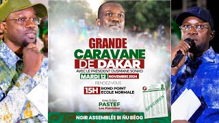 🛑 DIRECT  DAKAR Urgent 🚨 Caravane à Dakar Ousmane Sonko vatil croiser Barth sur le terrain [upl. by Amedeo606]