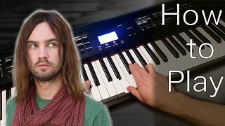 The Less I Know the Better  Tame Impala Piano Tutorial [upl. by Timothea663]