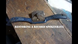 Restoring A Record Spokeshave [upl. by Messing]