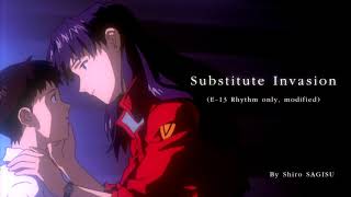 quotSubstitute Invasionquot E13 Rhythm only modified by Shiro SAGISU ― The End of Evangelion OST [upl. by Ynneb]