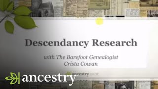 Descendancy Research  Ancestry [upl. by Enelram]