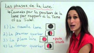 Sciences 9e Les phases de la Lune [upl. by Henriques]