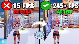 Fortnite FPS Boost 2024 Fix FPS Drops amp Optimize for Low End PCs Chapter 4 Settings 🚀 [upl. by Nylahs]